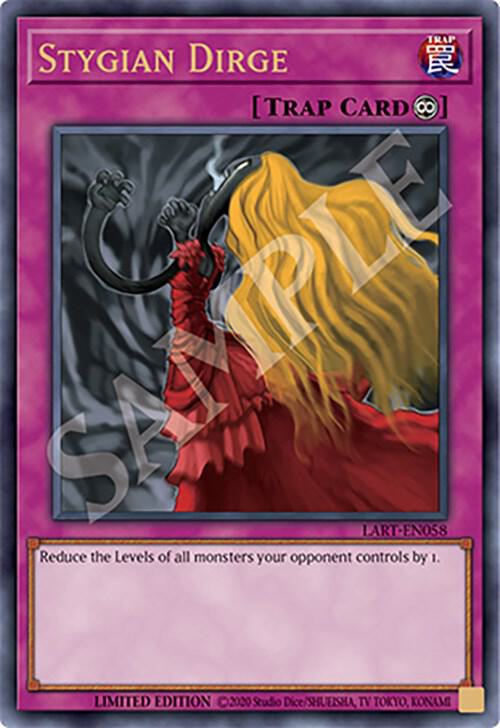 [SEALED] Stygian Dirge -LART-EN058 - Ultra Rare Limited Edition