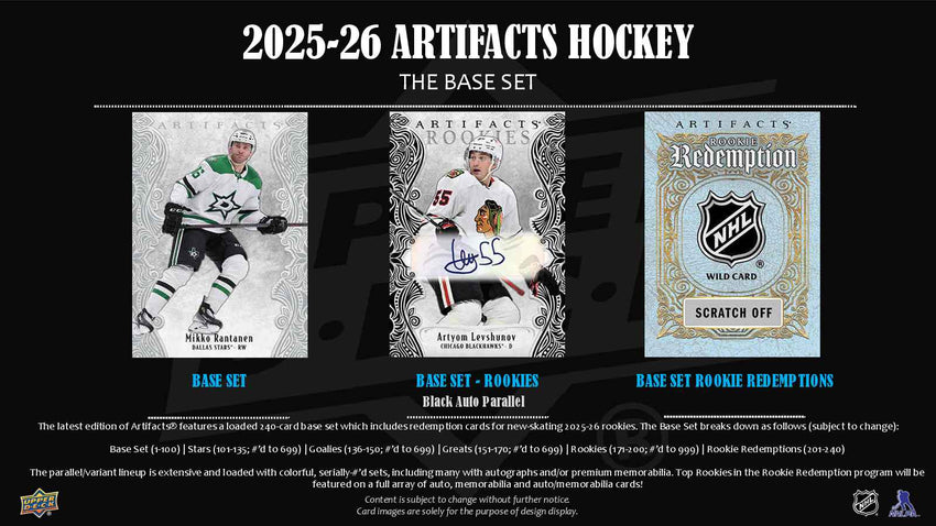 2025-26 Upper Deck Artifacts Hockey Hobby Box