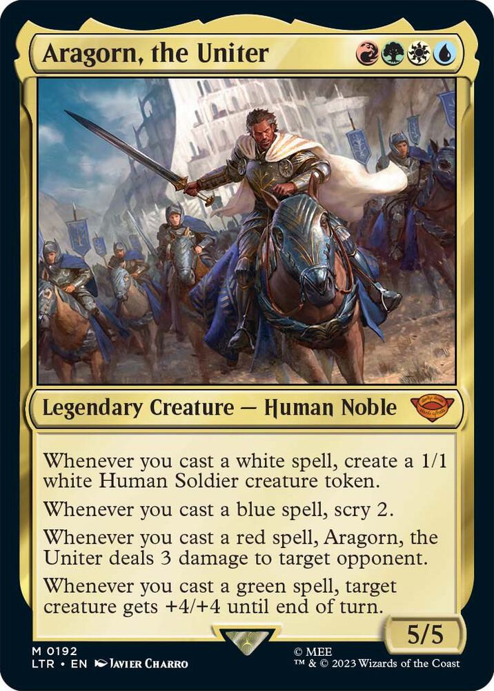 Aragorn, The Uniter #192 - Mythic Lord Of The Rings Tales Of Middle-Earth