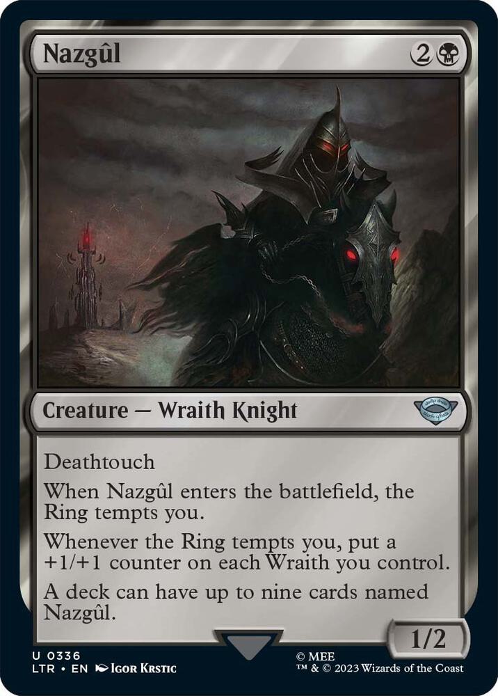Nazgul - #336 - Uncommon Lord Of The Rings Tales Of Middle-earth