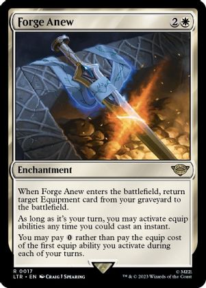 Forge Anew No 17 - Rare Lord Of The Rings Tales Of Middle-earth