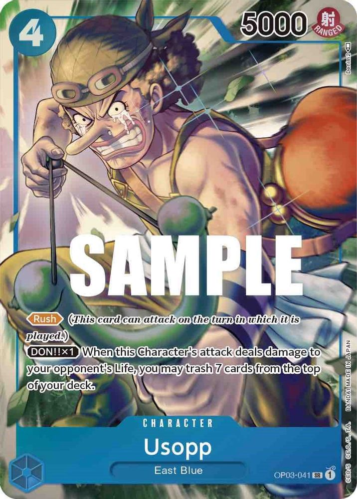[ALTERNATE ART] Usopp (Alternate Art)  (OP03-041) SR★ - One Piece Pillars of Strength