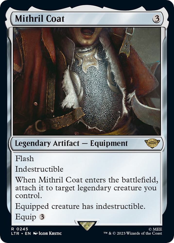 Mithril Coat - #245 - Rare Lord of the Rings: Tles of Middle Earth