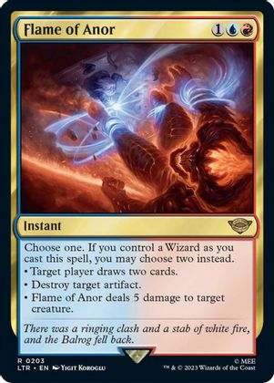 Flame Of Anor No 203 - Rare Lord Of The Rings Tales Of Middle-earth