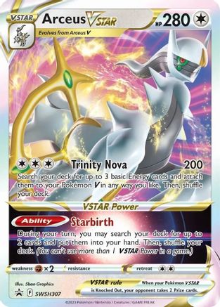 Arceus VSTAR - SWSH307 - Pokemon SWSH Sword & Shield Promo