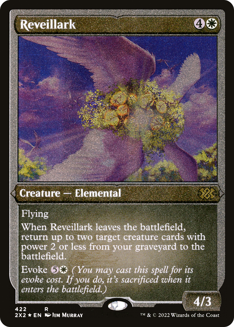 [ EF ] [FOIL] Reveillark (Foil Etched) #422 - RARE 2X2 - Double Masters 2022