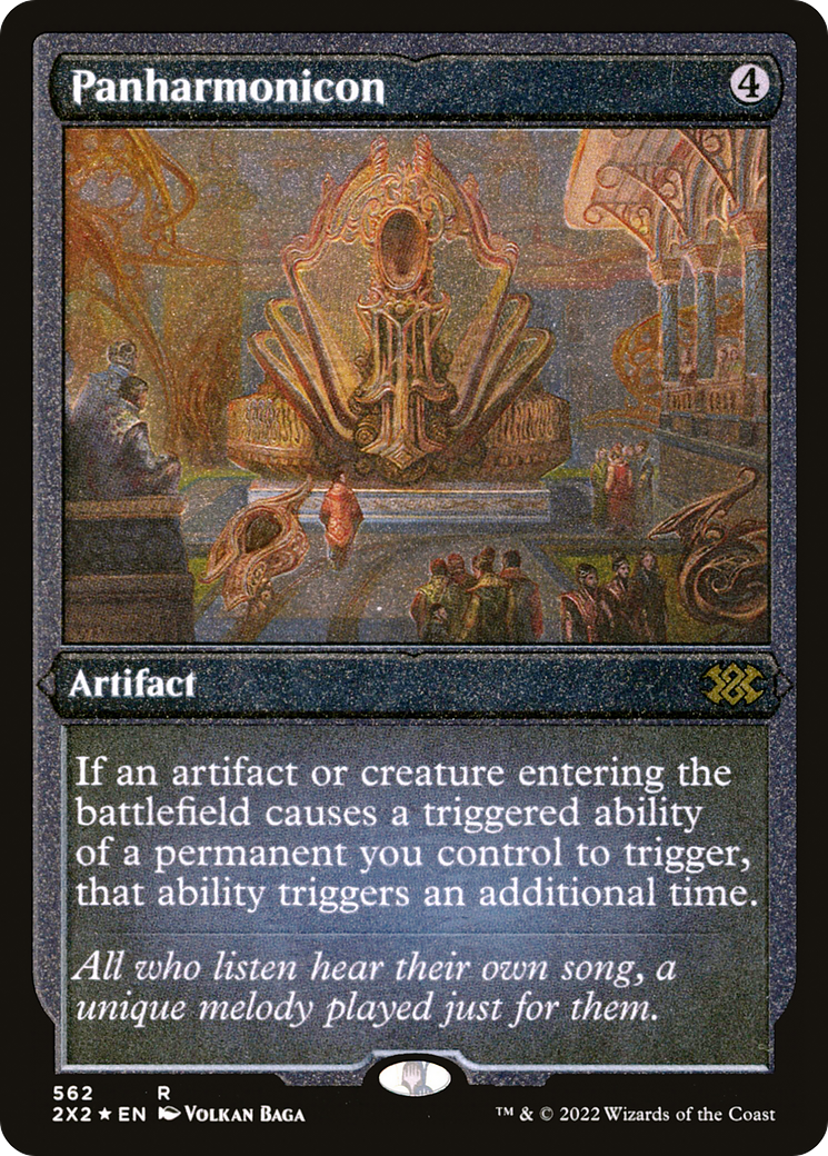 [ EF ] [FOIL] Panharmonicon (Foil Etched) #562 - RARE 2X2 - Double Masters 2022