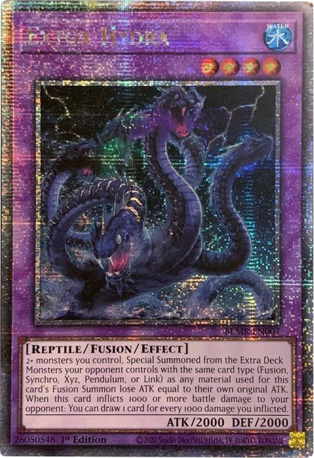 [QUARTER CENTURY SECRET RARE] Extox Hydra - BLMR-EN007 - 1st Edition