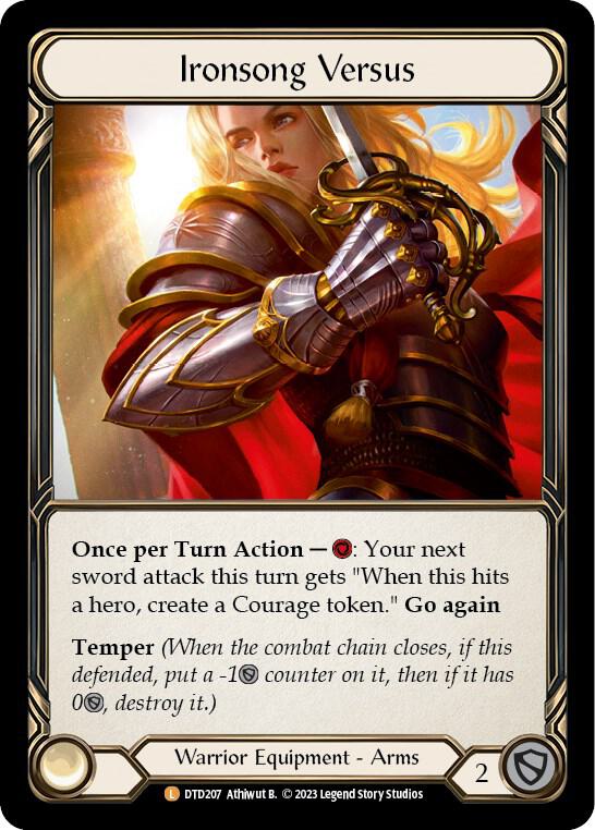 RAINBOW FOIL Ironsong Versus - DTD004 - Legendary Dusk Till Dawn