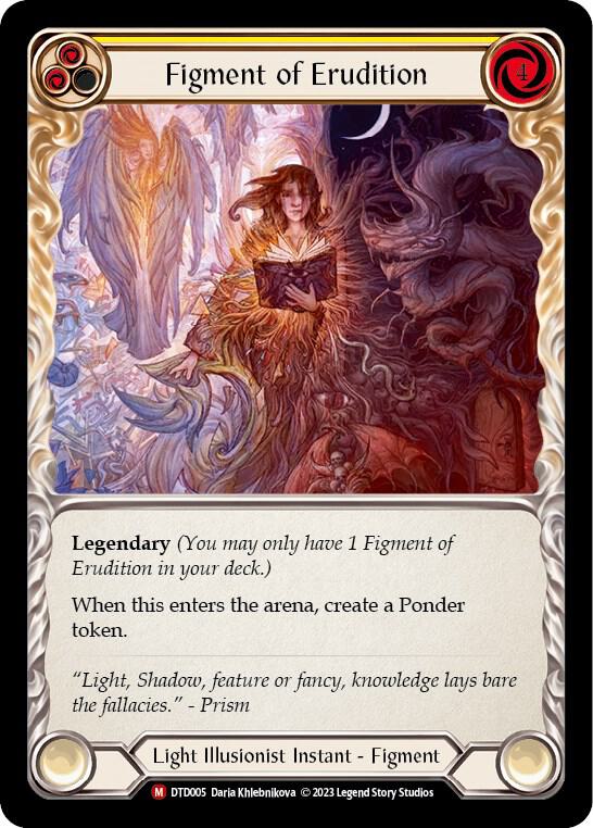 Figment of Erudition // Suraya, Archangel of Erudition - DTD005 - Majestic Dusk Till Dawn
