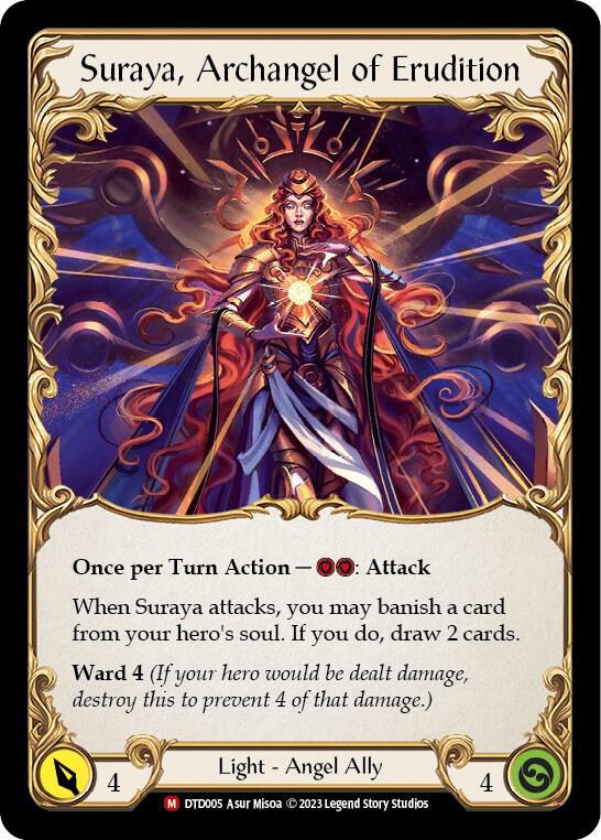 Figment of Erudition // Suraya, Archangel of Erudition - DTD005 - Majestic Dusk Till Dawn
