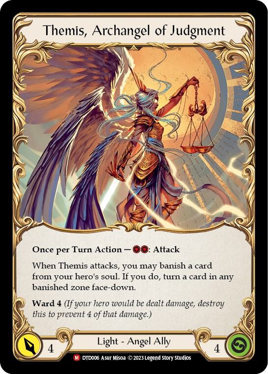 Figment of Judgment // Themis, Archangel of Judgment - DTD006 - Majestic Dusk Till Dawn