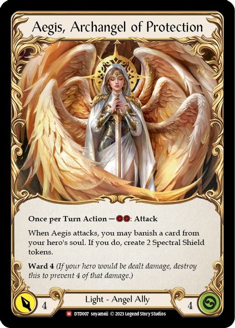 Aegis Archangel Of Protection // Figment Of Protection - Dtd007 - Majestic Dusk Till Dawn