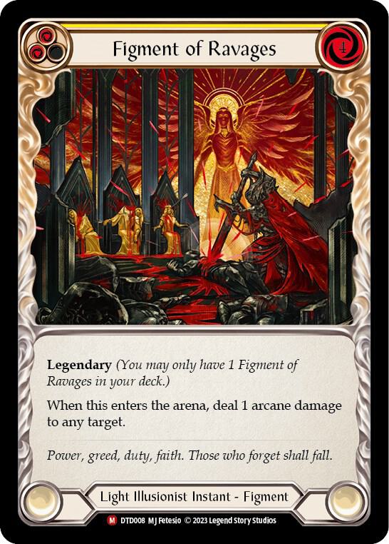 Figment of Ravages // Sekem, Archangel of Ravages - DTD008 - Majestic Dusk Till Dawn