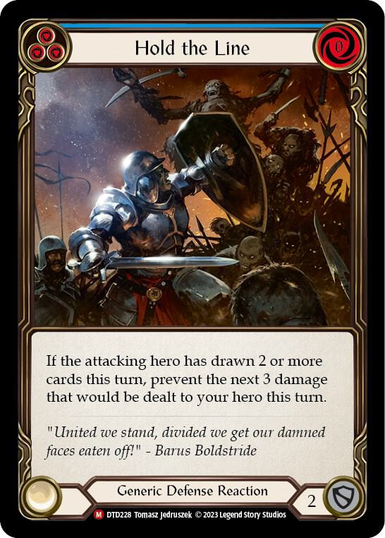 Hold the Line - DTD228 - Majestic Dusk Till Dawn