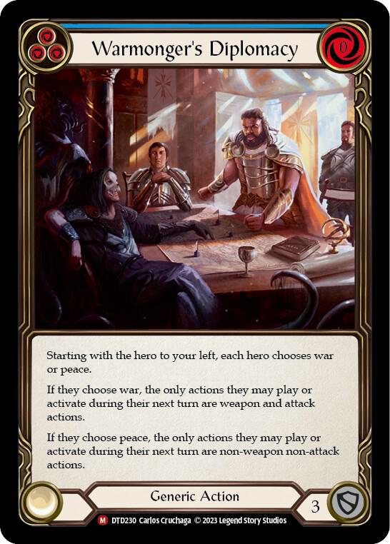Warmonger's Diplomancy - DTD230 - Majestic Dusk Till Dawn
