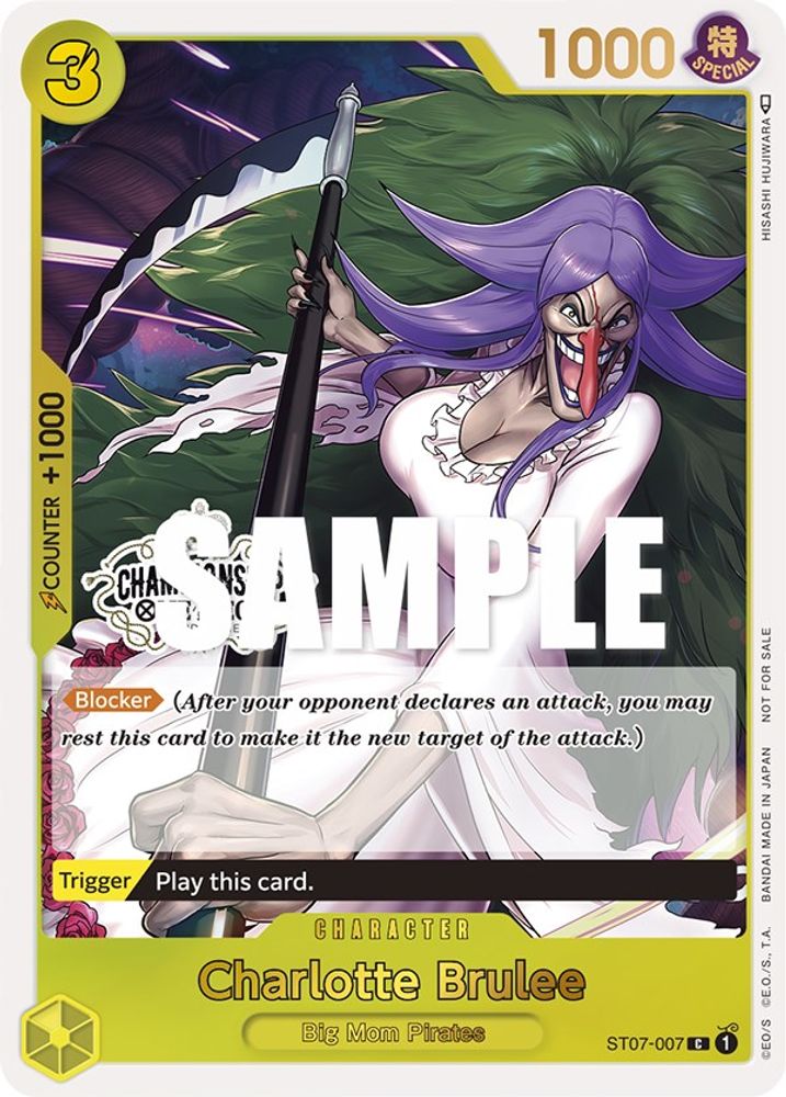 Charlotte Brulee - ST07-007 - Store Championship Participation Pack Promo