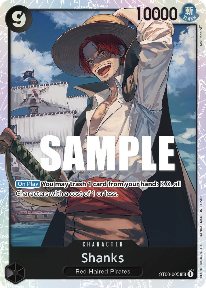 Shanks - ST08-005 - Starter Deck 8: Monkey.D.Luffy Promo