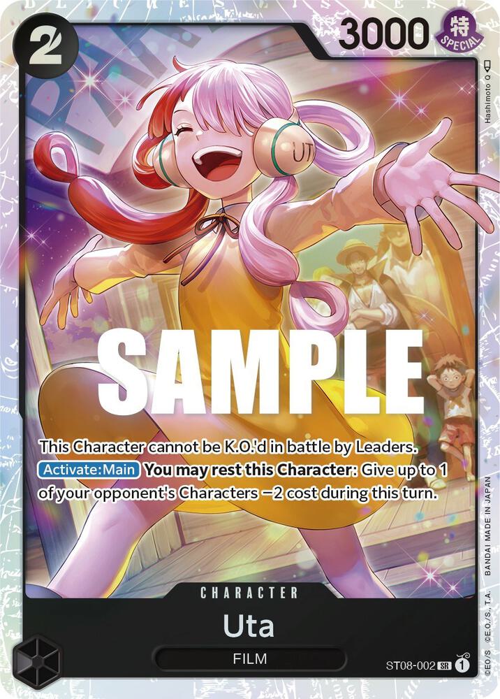 Uta - ST08-002 - Starter Deck 8: Monkey.D.Luffy Promo