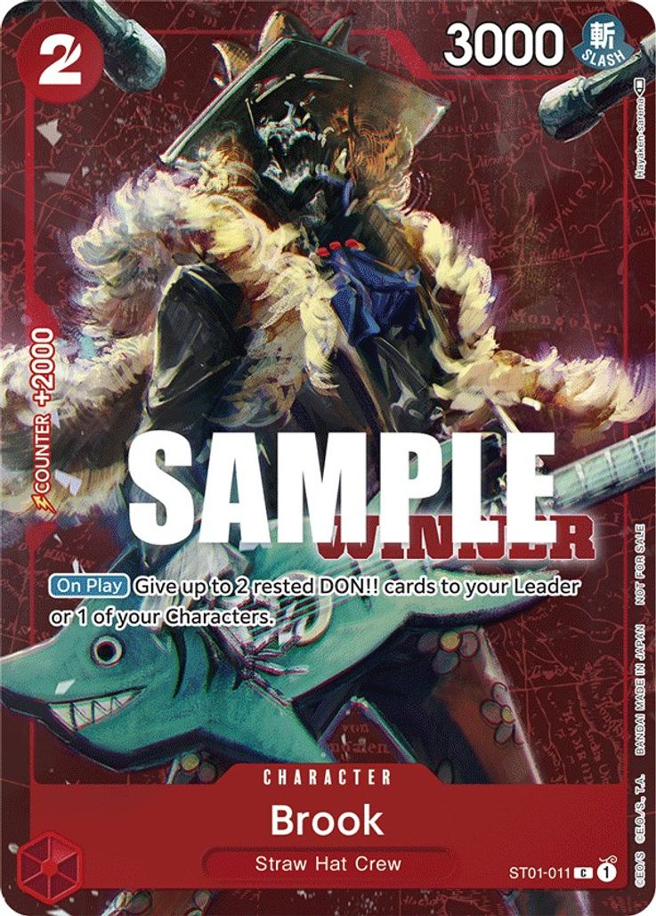 Brook - ST01-011 - Common - Winner Pack Vol. 4 One Piece Promo