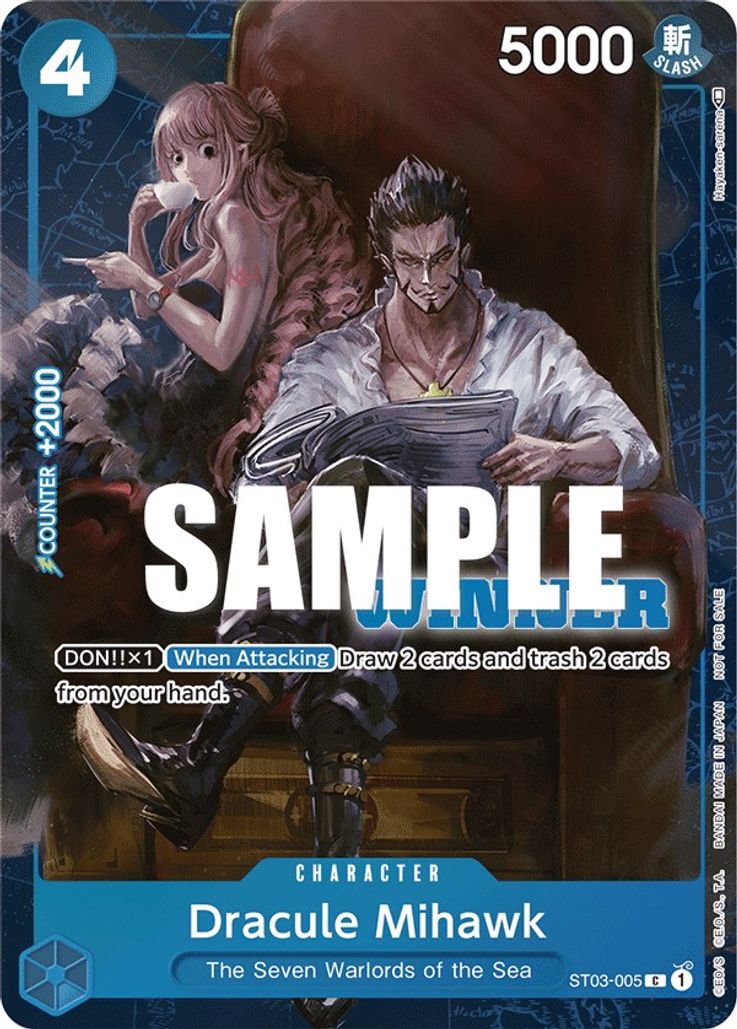 Dracule Mihawk - ST03-005 - Winner Pack Vol.4 Promo