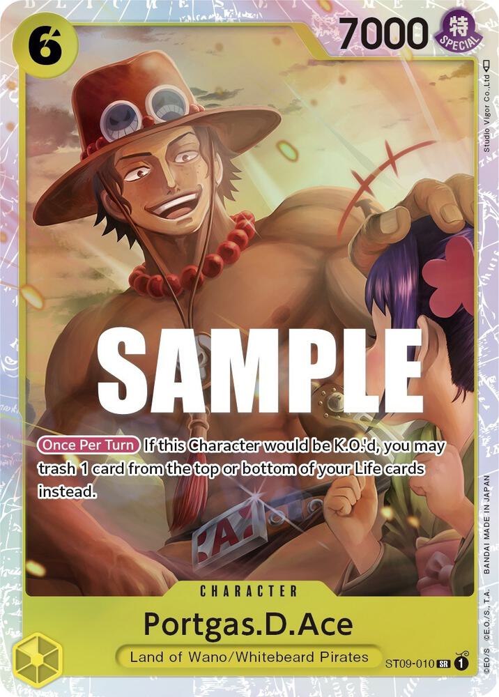 Portgas.D.Ace - ST09-010 - Starter Deck 9: Yamato Promo