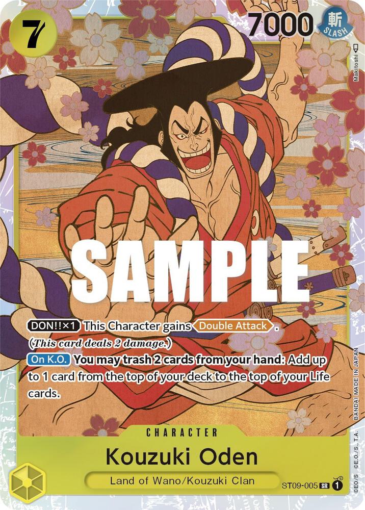Kouzuki Oden - ST09-005 - Starter Deck 9: Yamato Promo