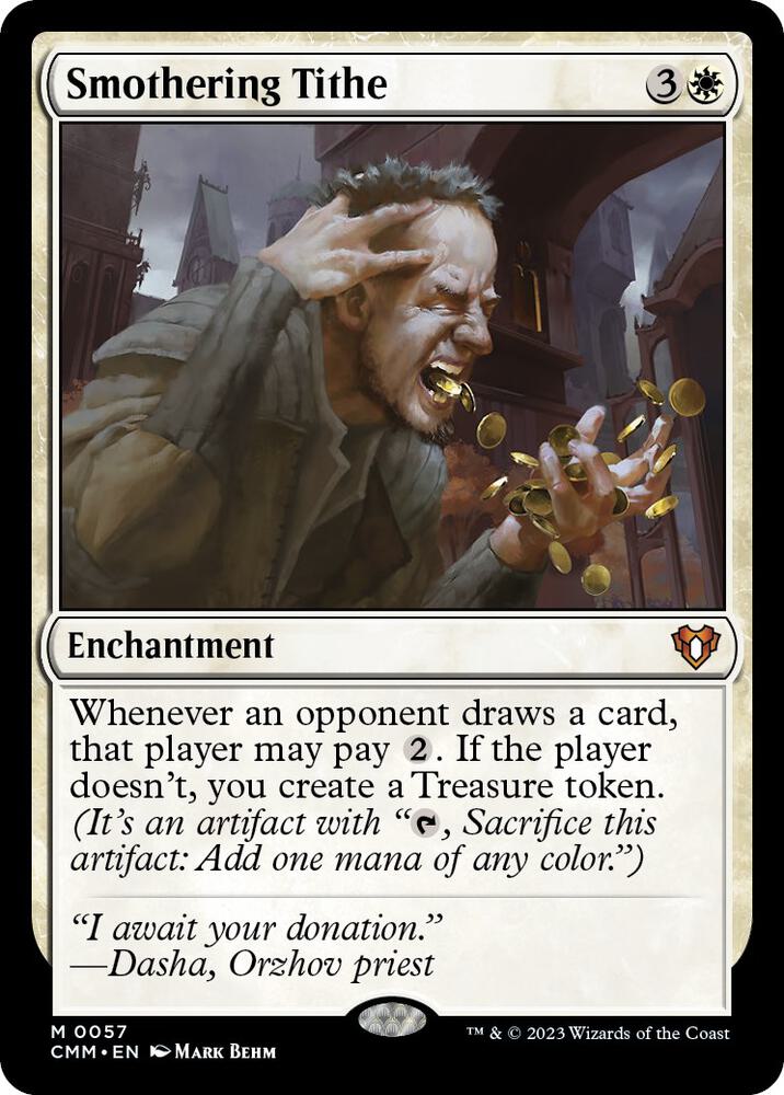Smothering Tithe - #57 - Mythic Commander Masters