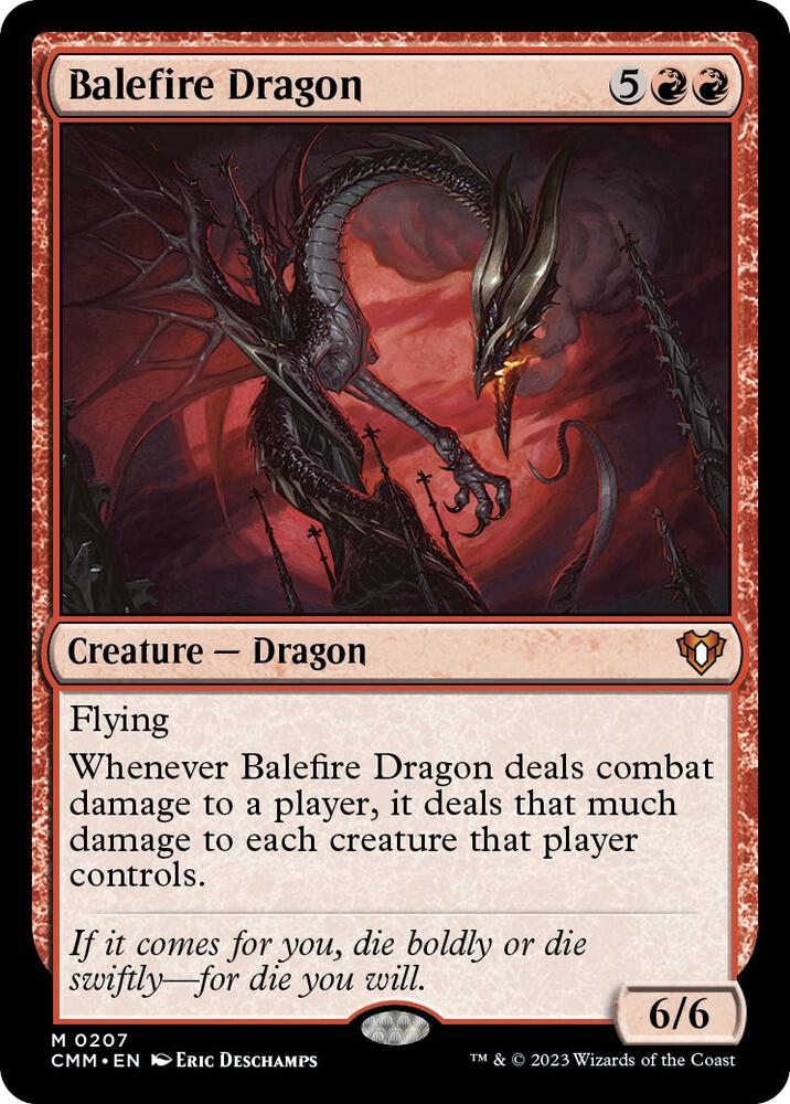 Balefire Dragon - #207 - Mythic Commander Masters