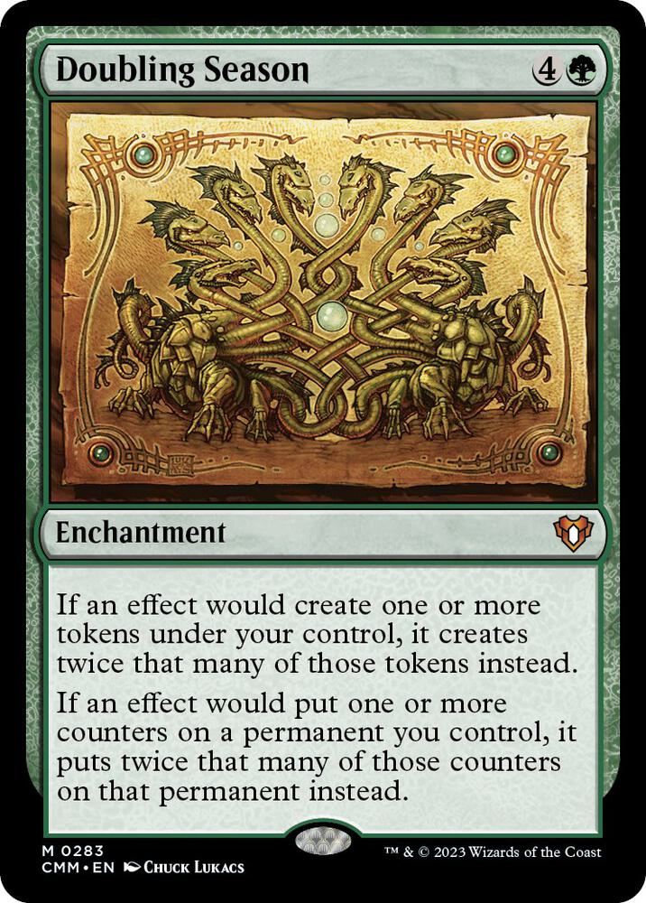 Doubling Season - #283 - Mythic Commander Masters