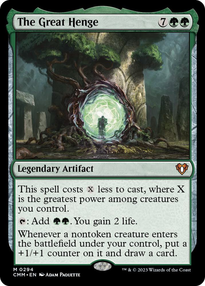 The Great Henge - #294 - Mythic Commander Masters
