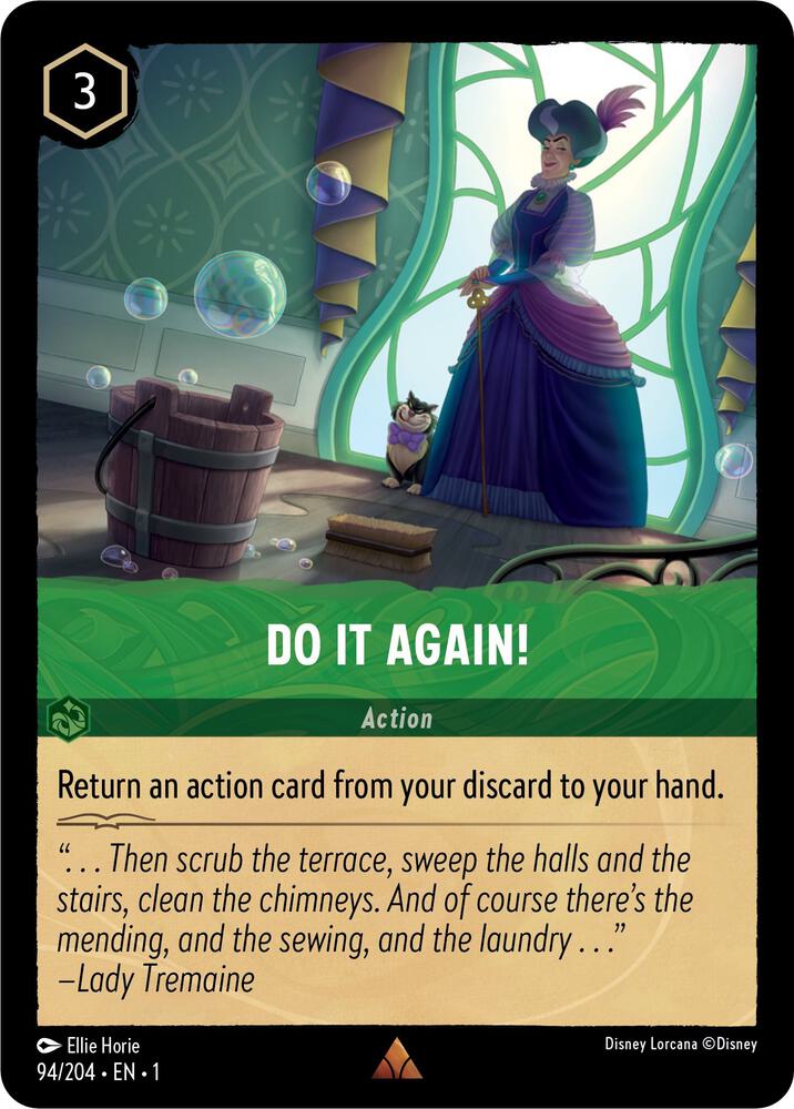 Do it Again! - 94/204 - Rare - Lorcana The First Chapter
