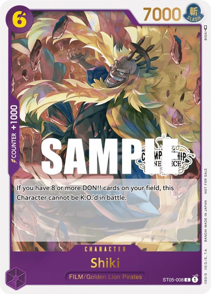 Shiki - ST05-008 - Store Championship Participation Pack Vol. 2 Promo