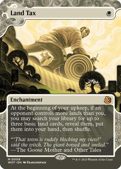 Land Tax - #0009 - Mythic Wilds of Eldraine: Enchanting Tales