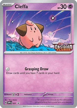 Cleffa - SVP 037 - Pokemon SV Scarlet & Violet Promo