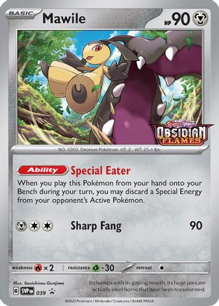 Mawile - SVP 039 - Pokemon SV Scarlet & Violet Promo