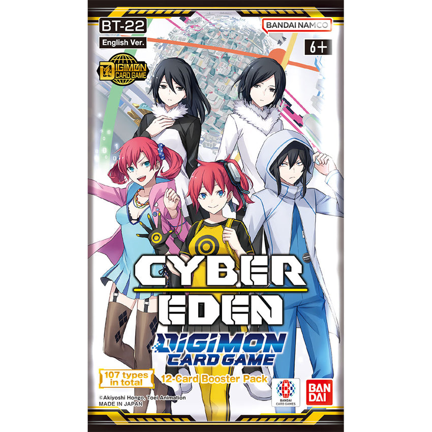 Digimon Card Game [BT22] Cyber Eden Booster Pack