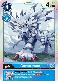 Garurumon Rb01 P-007 - Promo Rb01 Resurgence Booster