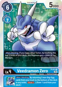 Veedramon Zero - P-011 Rb01 P-011 - Promo Rb01 Resurgence Booster