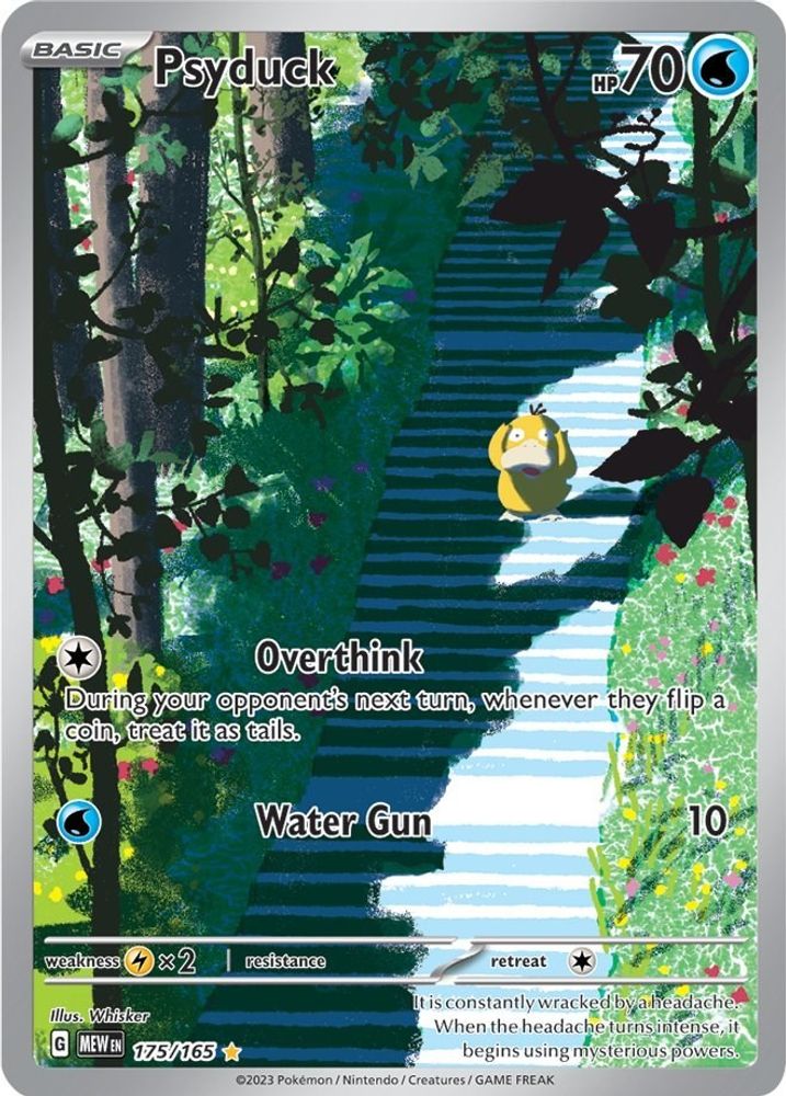 Psyduck - [  175/165 ] -  Illustration Rare - Pokemon SV Scarlet & Violet 151