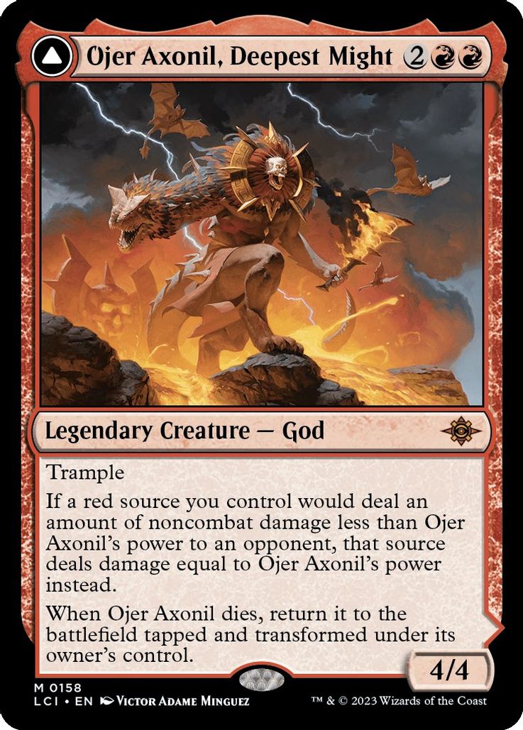 Ojer Axonil Deepest Might - 0158 - Mythic Lost Caverns Of Ixalan