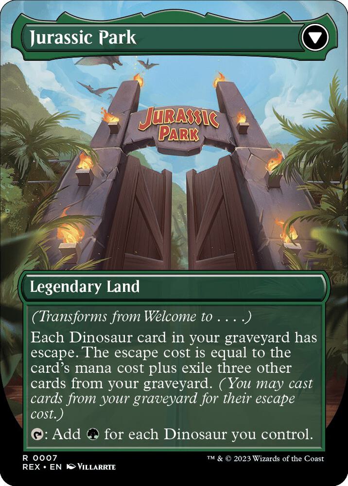 Welcome to ... // Jurassic Park - #007 - Rare Universes Beyond: Jurassic Park