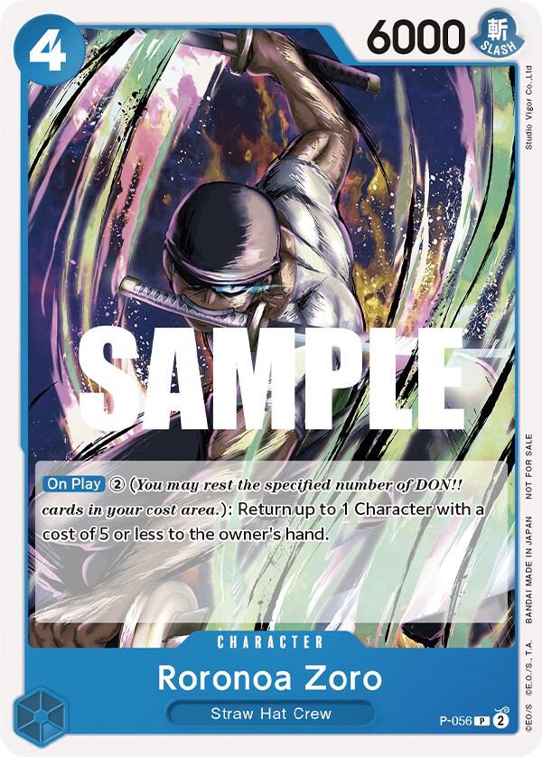 Roronoa Zoro - P-056 - Battle Kit Vol. 1 One Piece Promo