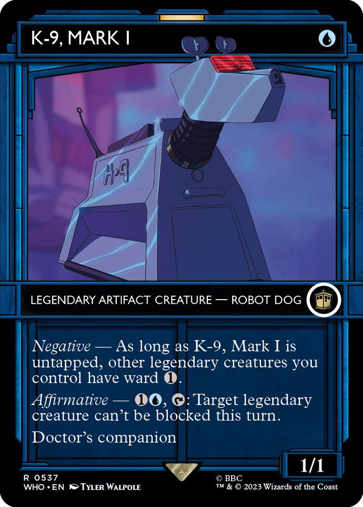SHOWCASE K-9, Mark I - #537 - Rare Universes Beyond: Doctor Who