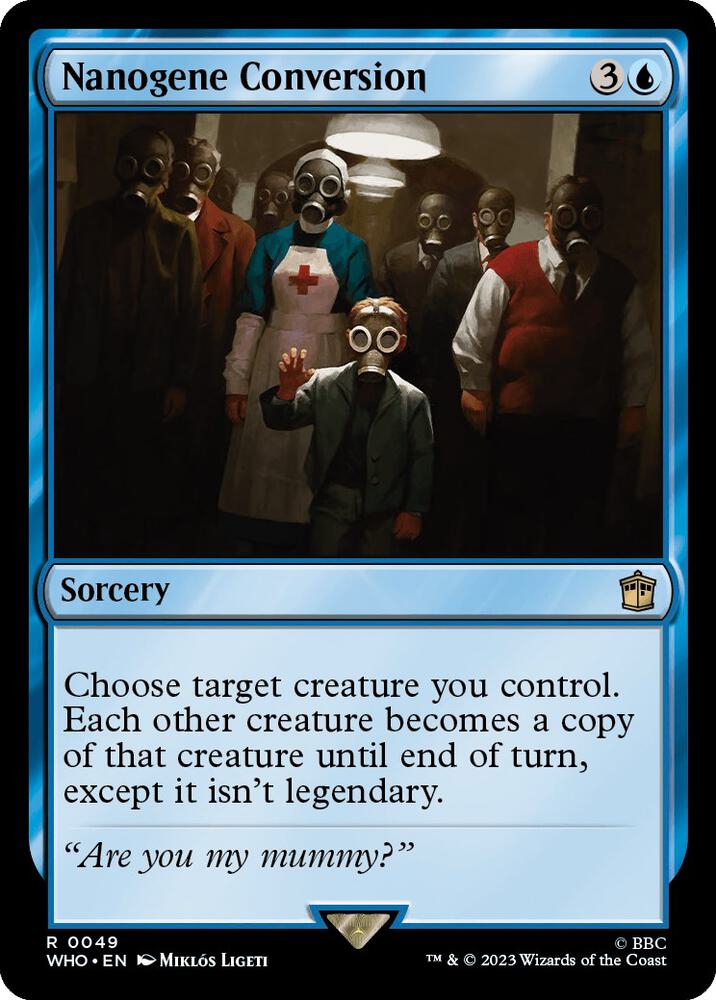 FOIL Nanogene Conversion - #49 - Universes Beyond: Doctor Who