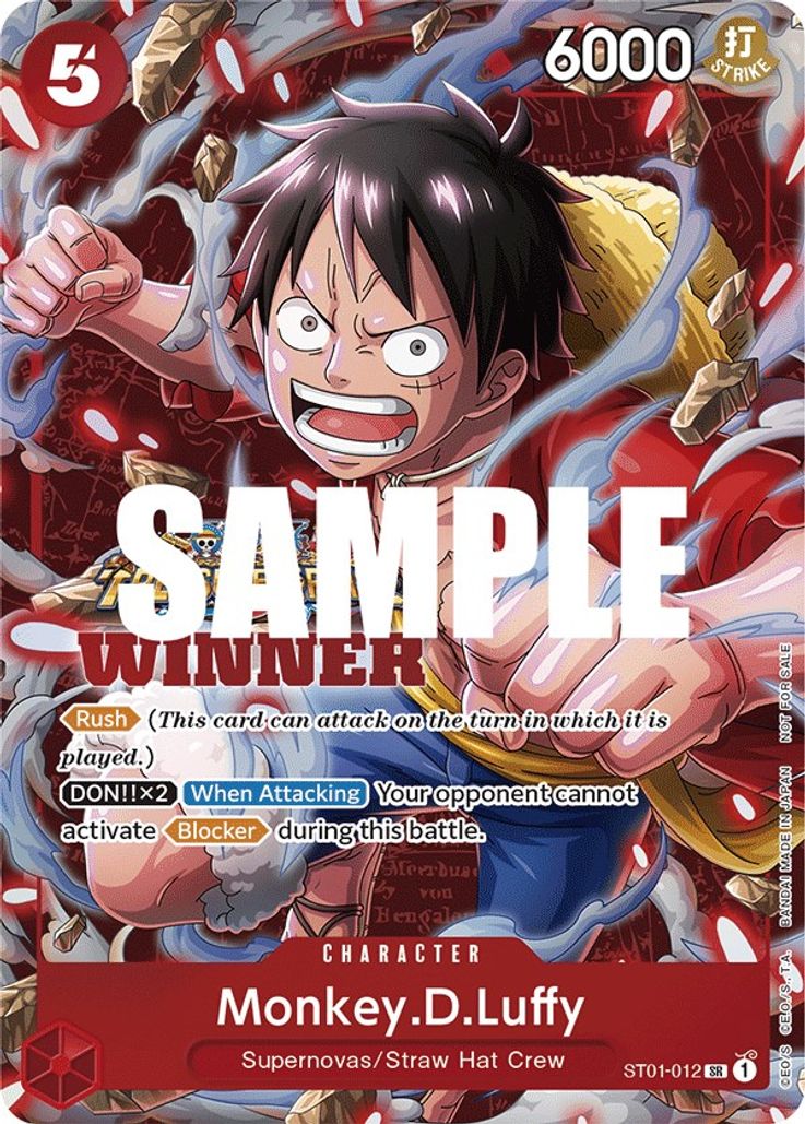 Monkey.D.Luffy - ST01-012 - Winner Pack Vol. 5 Promo
