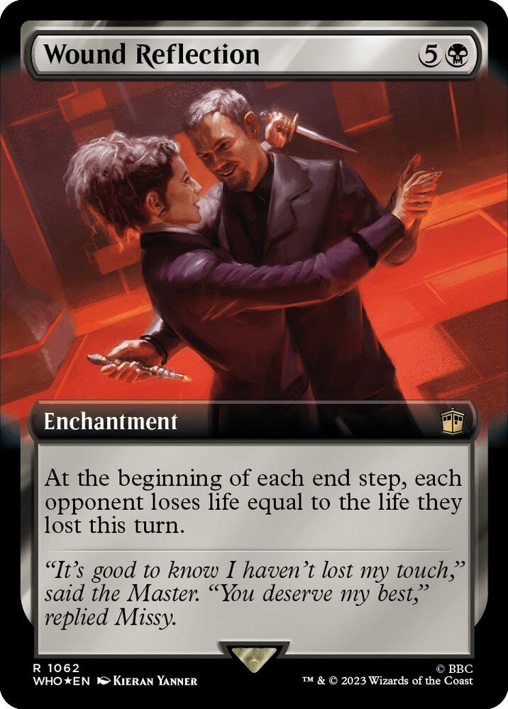 SURGE FOIL EXTENDED Wound Reflection - #1062 - Rare Universes Beyond: Doctor Who