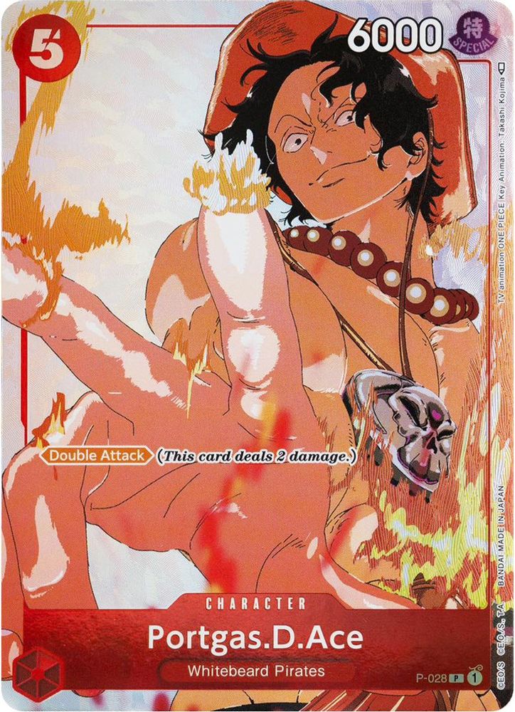 Portgas.D.Ace - P-028 - One Piece Gift Collection 2023 Promo