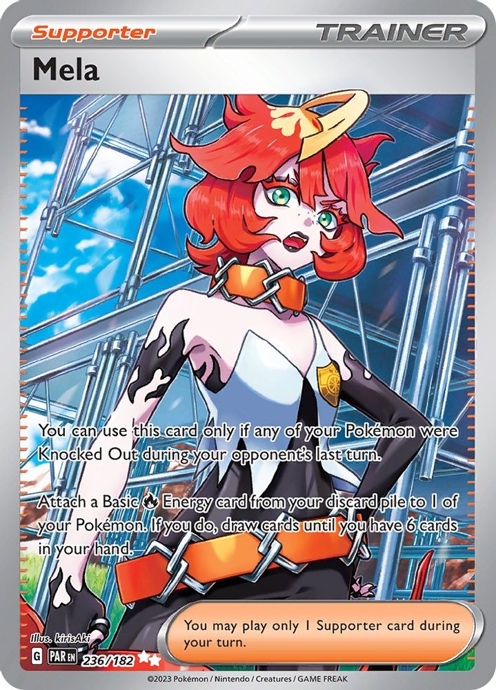 Mela - [  236/182 ] - Ultra Rare - Pokemon SV04 Paradox Rift