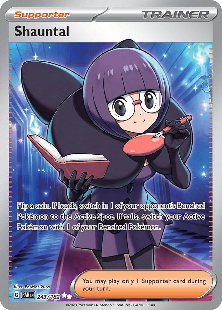 Shauntal - [  243/182 ] - Ultra Rare - Pokemon SV04 Paradox Rift